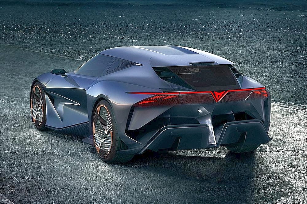 Cupra Dark Rebel - tył