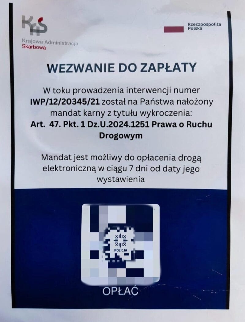 wezwanie do zapłaty