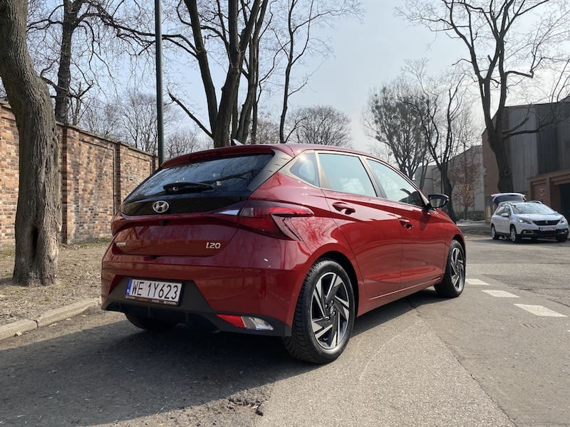 Hyundai i20 tył