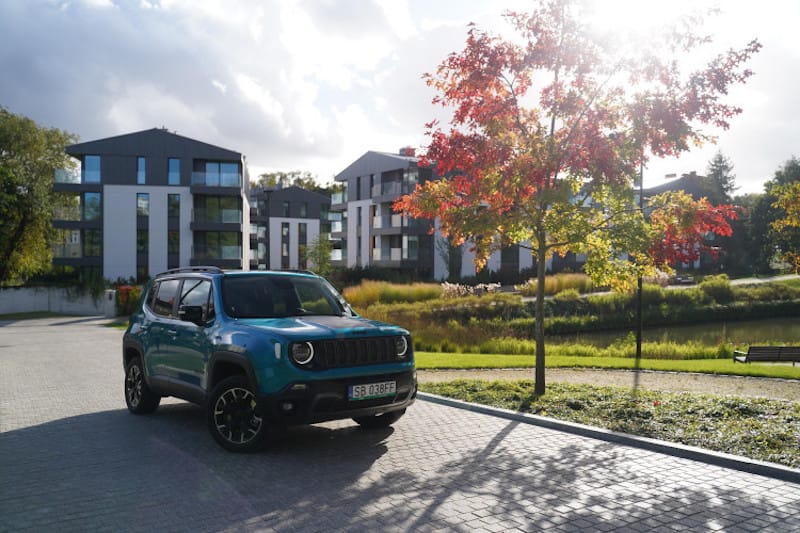 jeep renegade przód