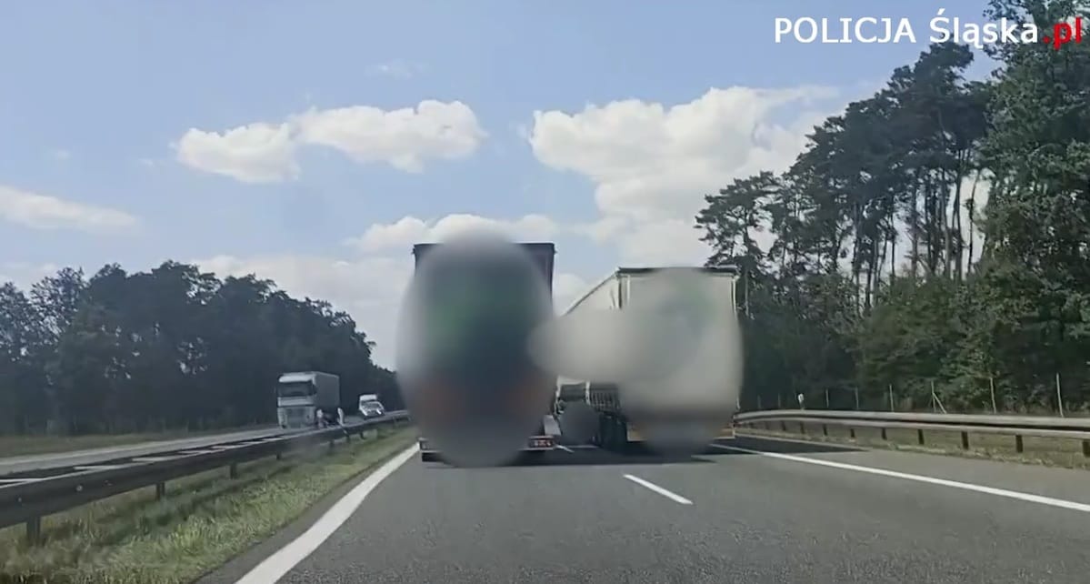 łamanie przepisów droga szybkiego ruchu