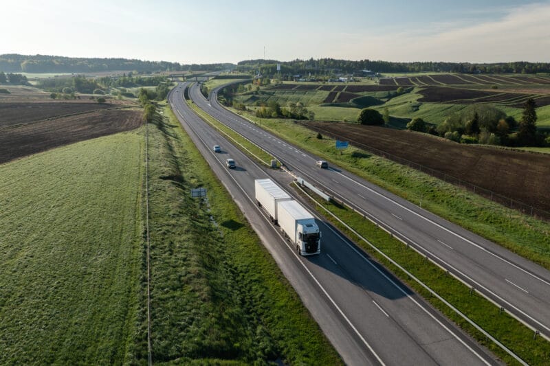 ciężarówka autostrada