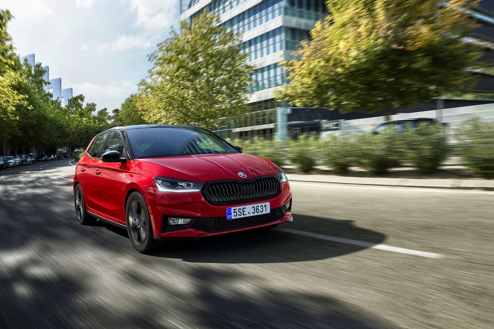 Skoda Fabia przód