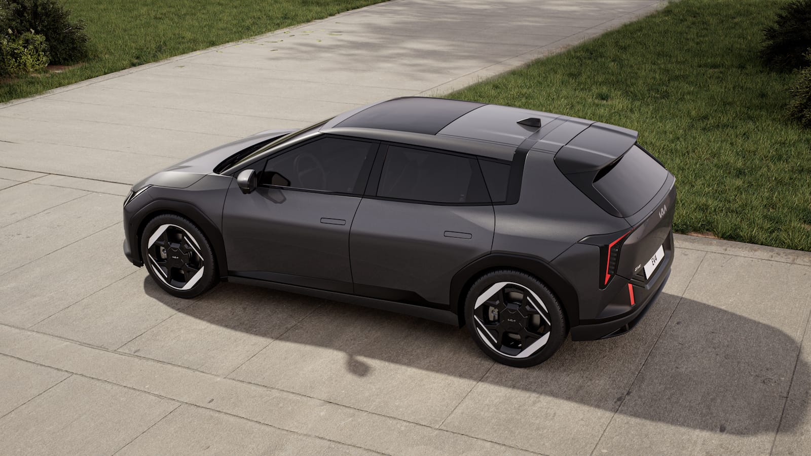 Kia EV4 bok