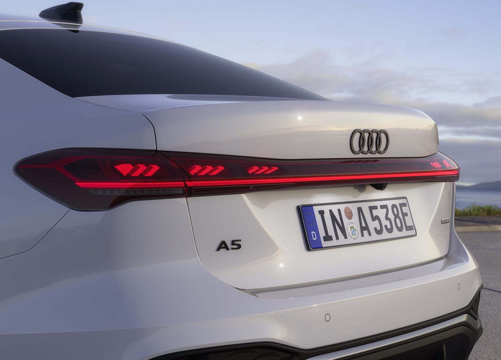 Audi A5 Sedan e-hybrid tył detal