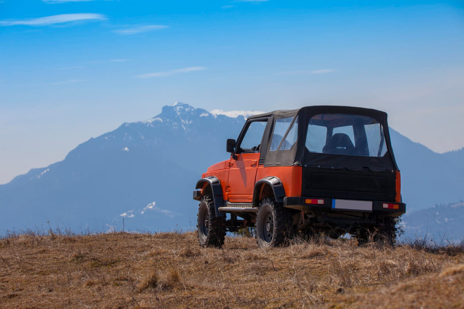 góry łąka auto off Road