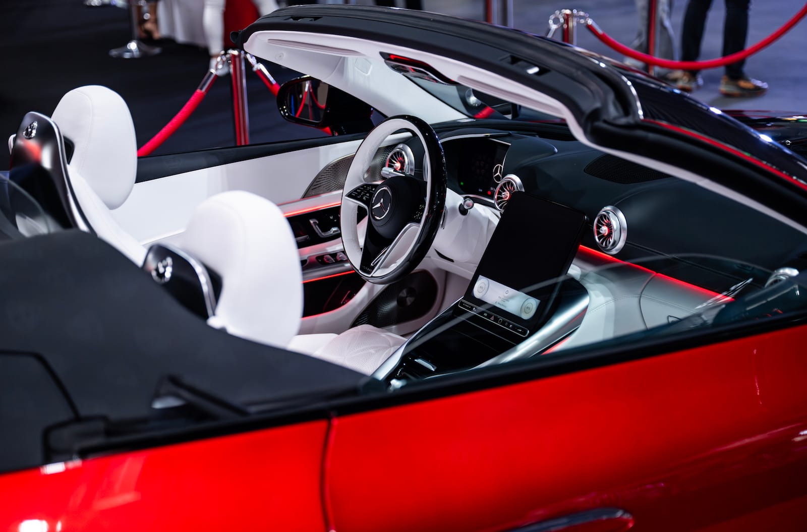 Mercedes-Maybach SL 680 wnętrze
