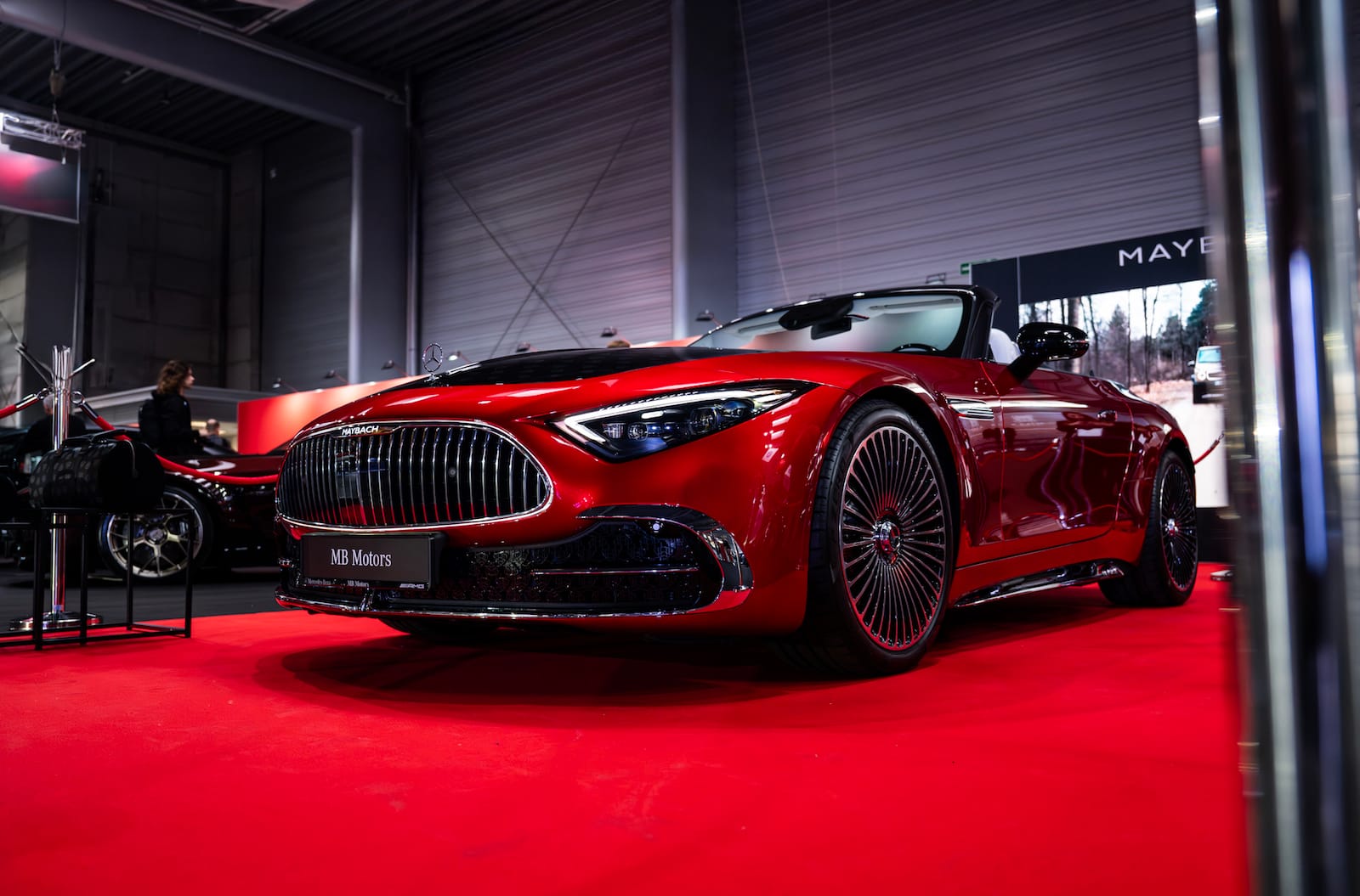 Mercedes-Maybach SL 680 przód