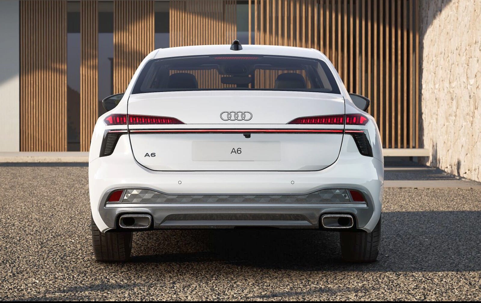 Cena Audi A6 C9 - tył