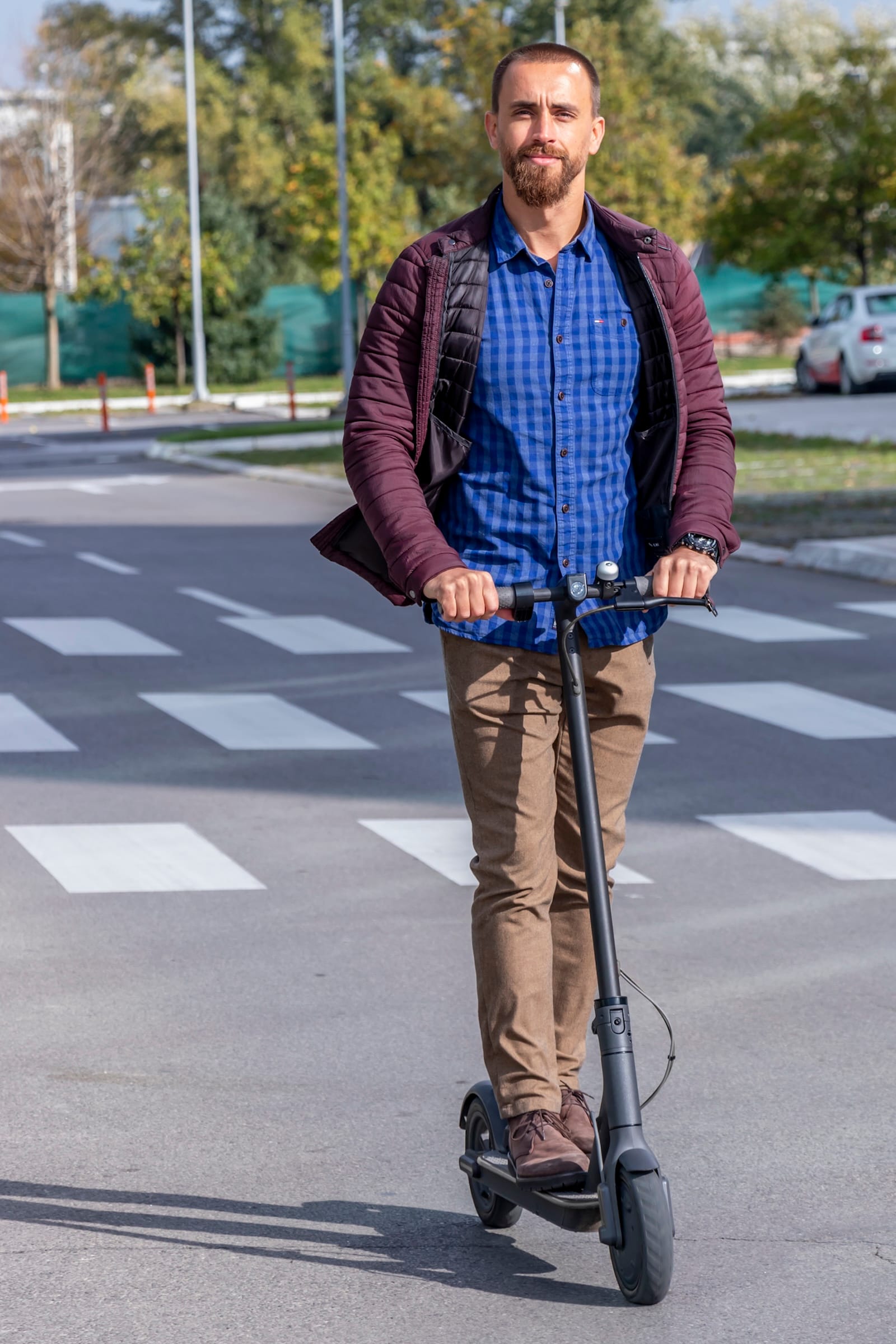 miasto ulica młody mężczyzna