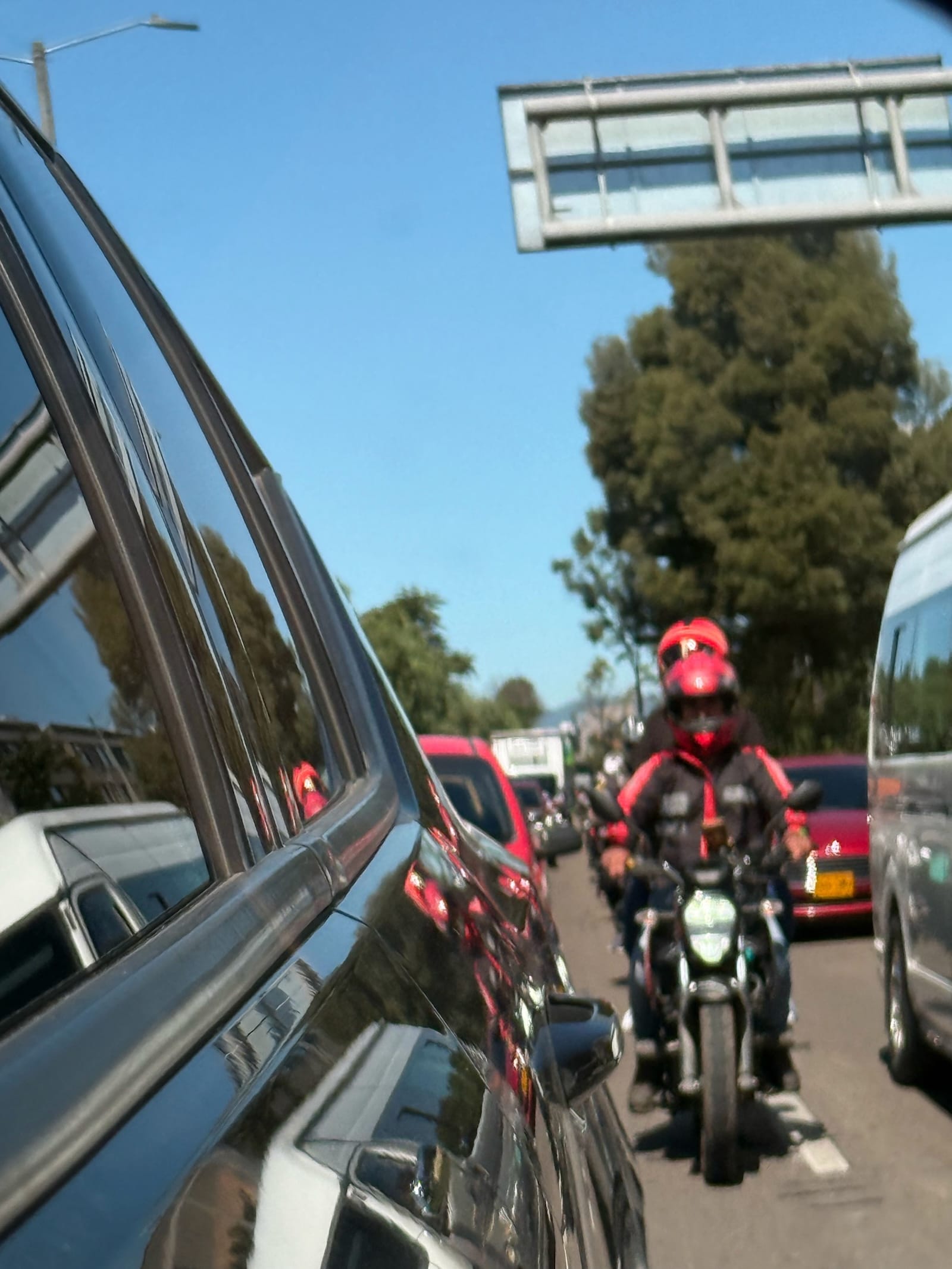 motocykl samochodód
