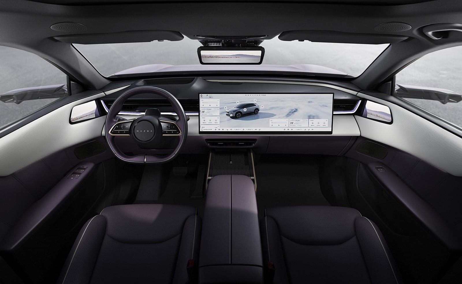 Mazda EZ-60 - kokpit