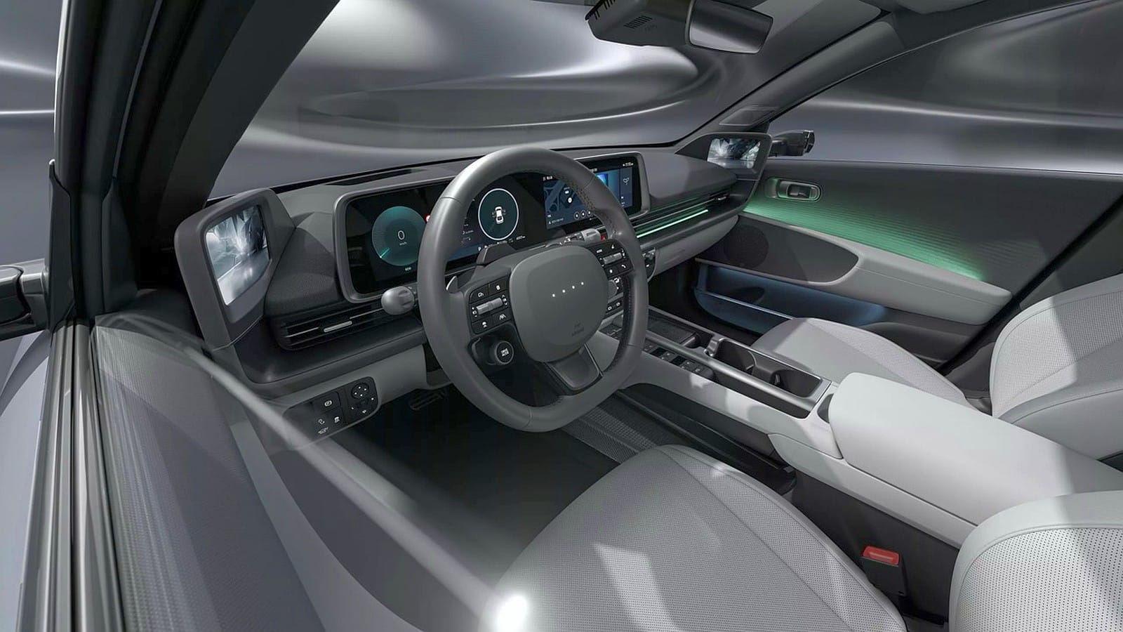 Nowy Hyundai Ioniq 6 - kokpit