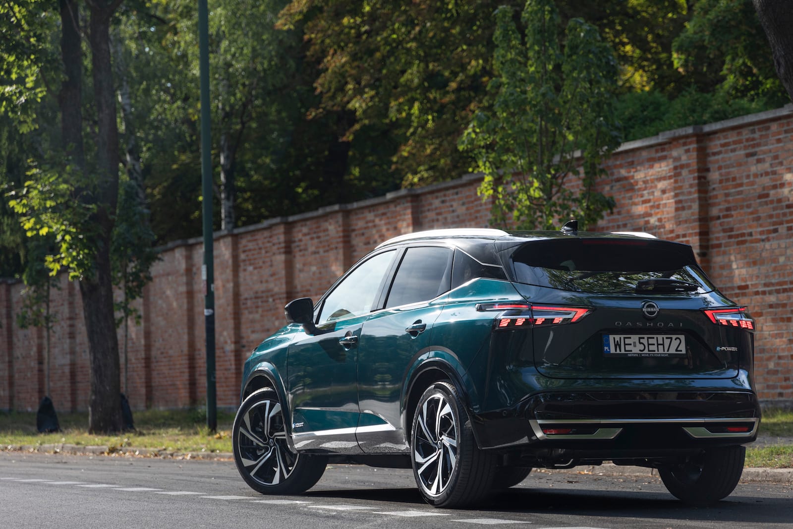 Nissan Qashqai tył