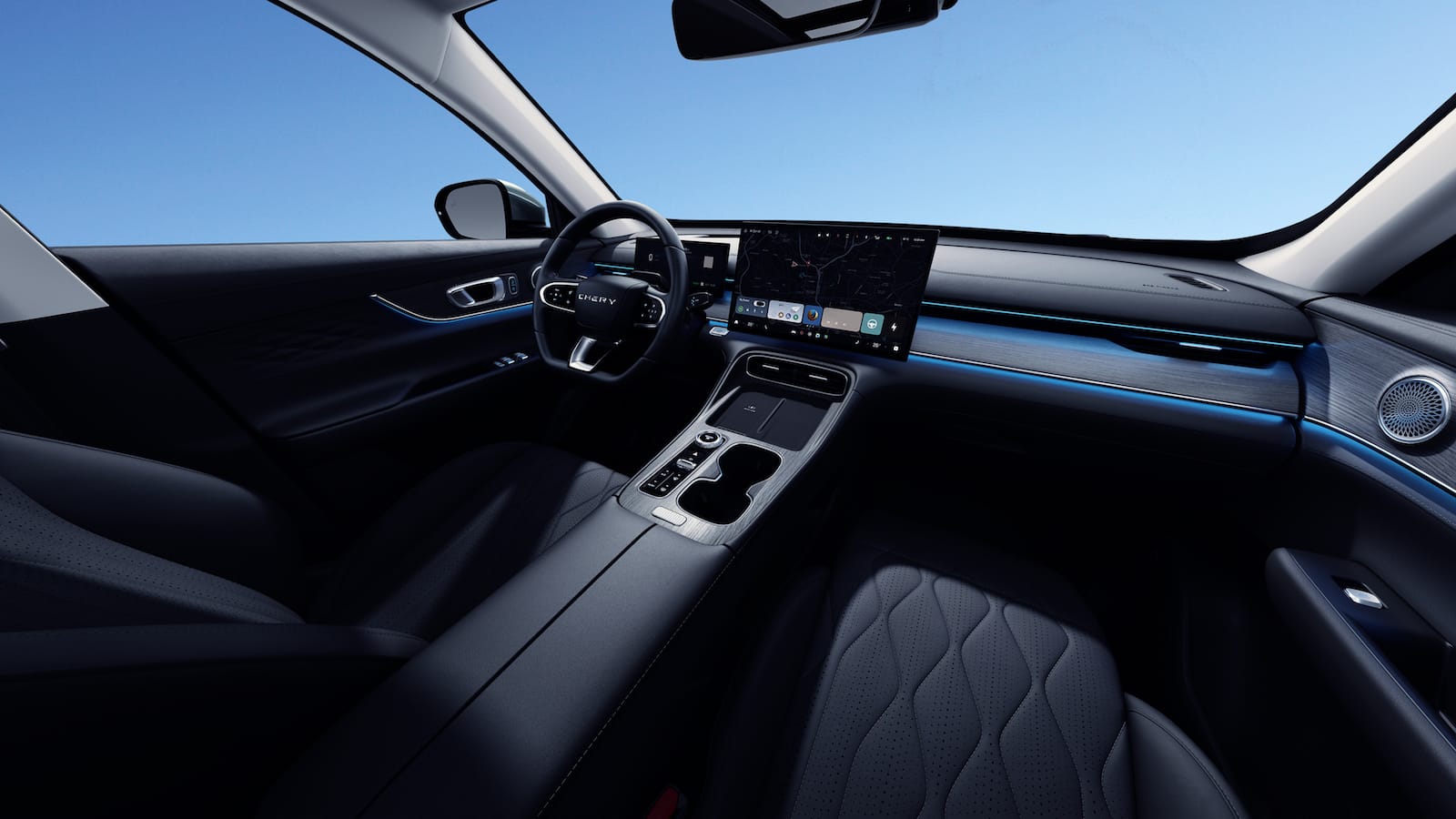 Chery Tiggo 8 wnętrze