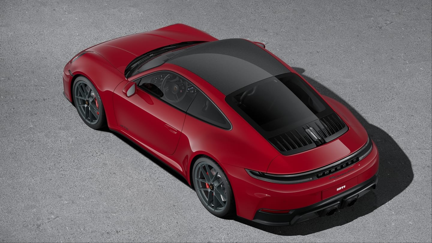 Porsche 911 GTS karbonowy dach włókno węglowe