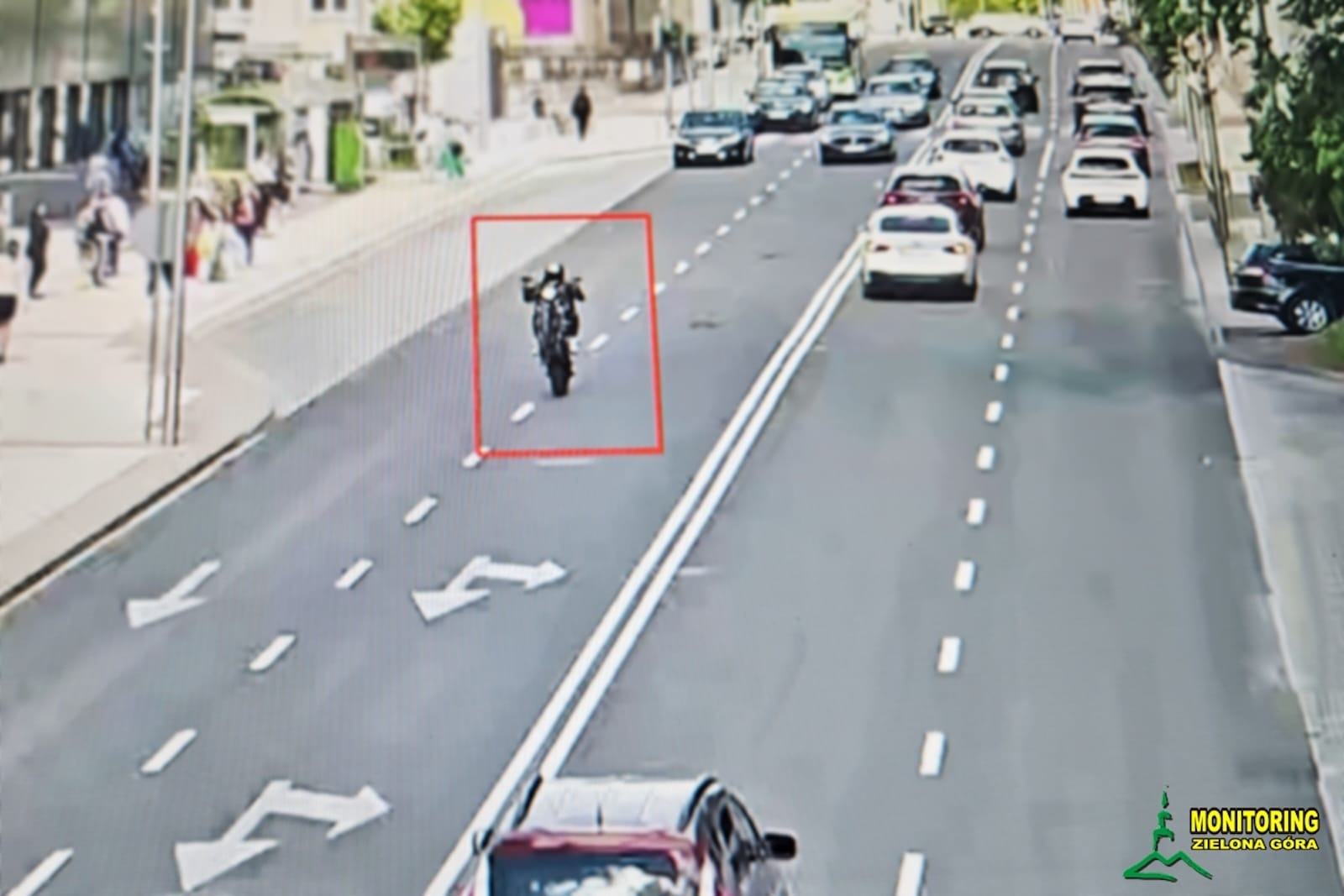 motocykl jazda na jednym kole 