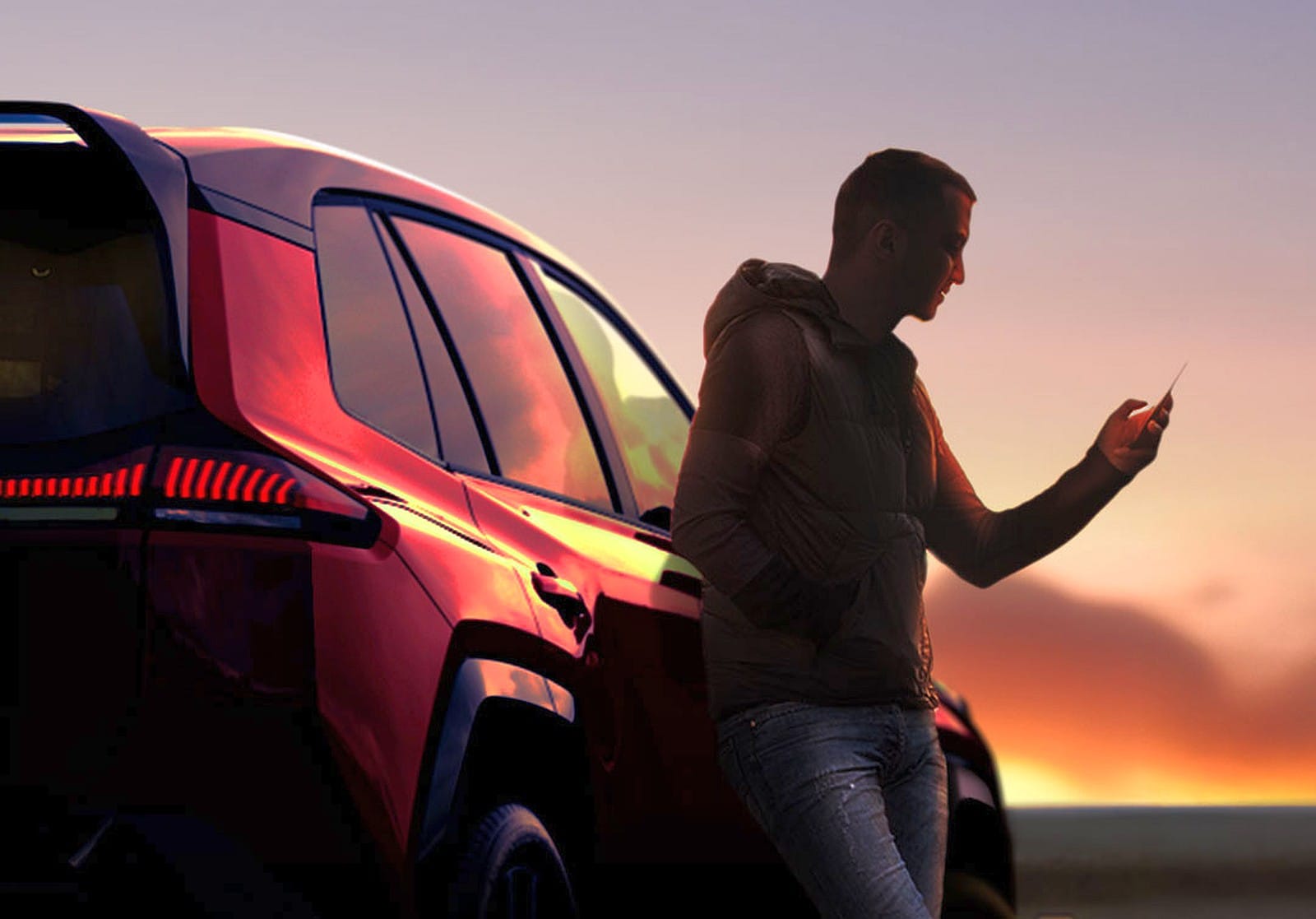 Nowa Toyota RAV4 - tył