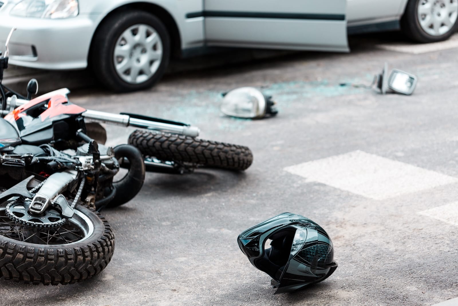wypadek motocykl samochód