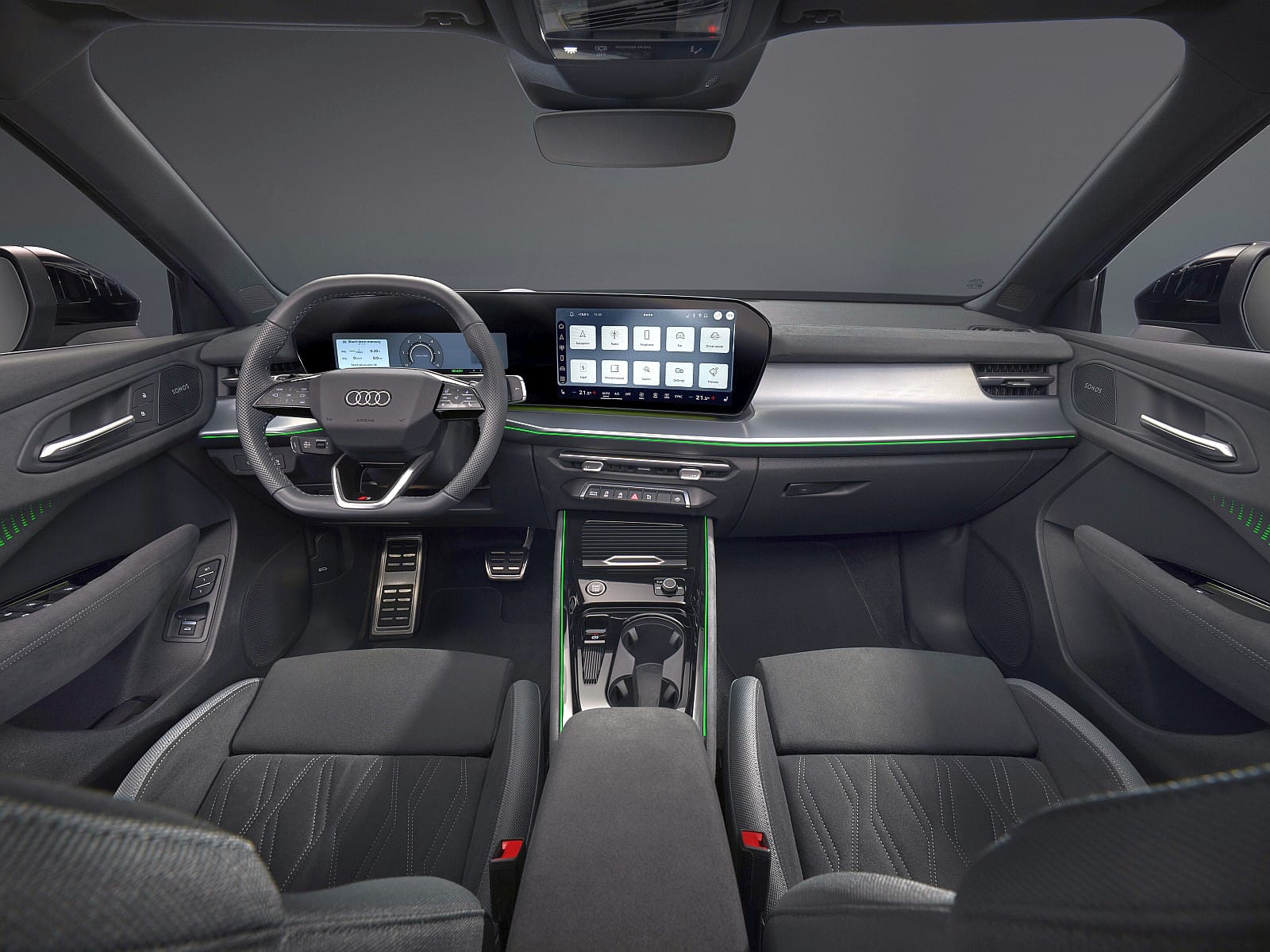 Audi Q3 2025 - kokpit
