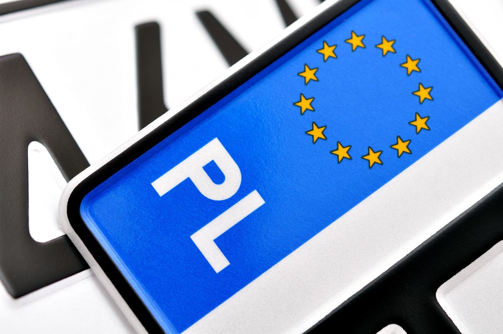 polskie tablice PL euroband