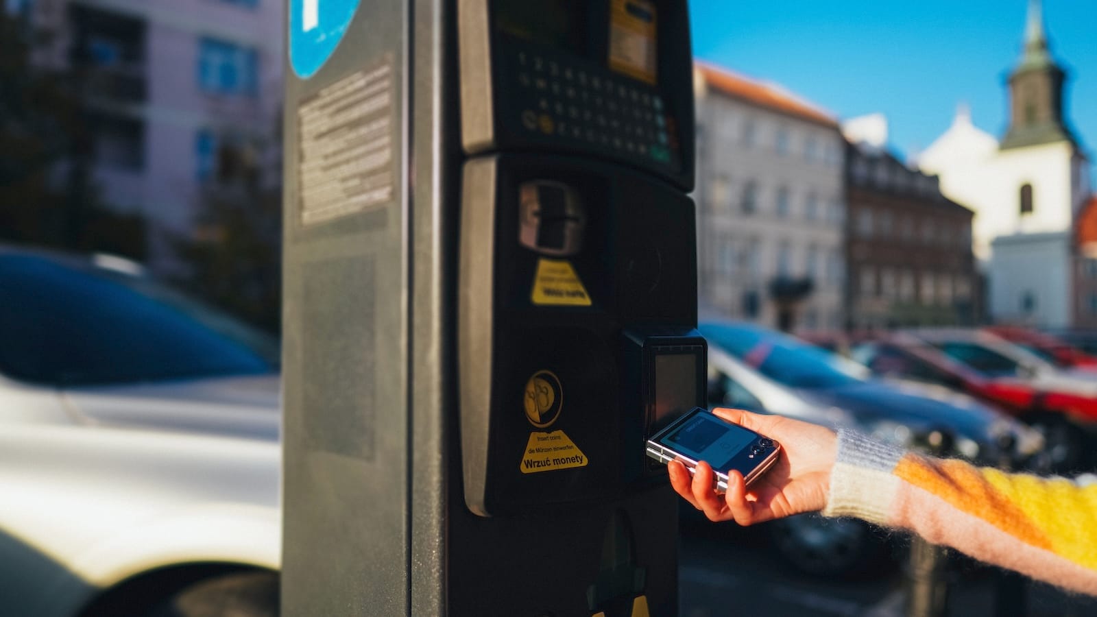 parkometr płacenie postój śródmiejska strefa płatnego parkowania