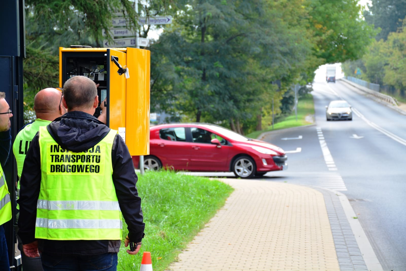 fotoradar montaż