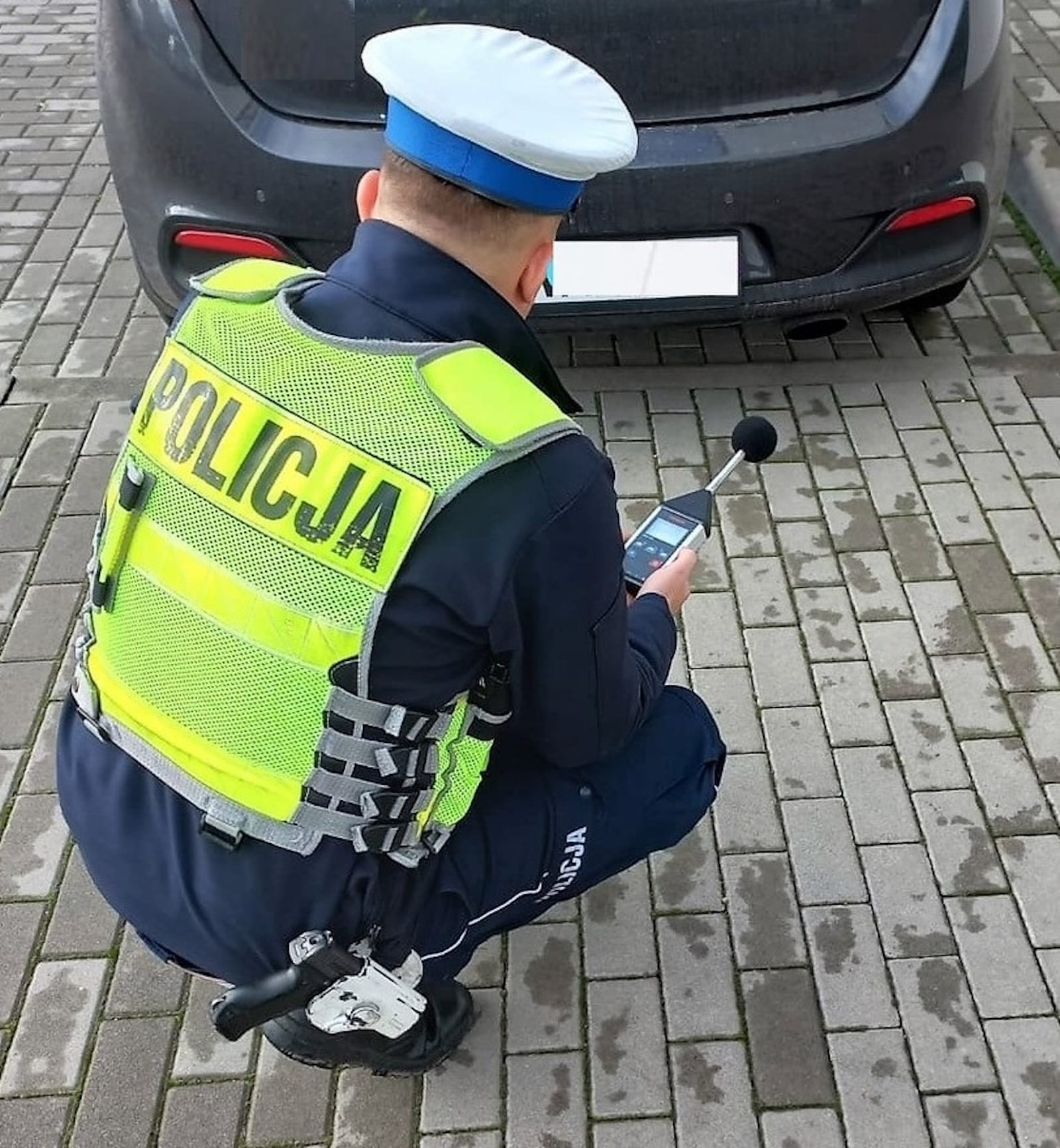 policja kontrola sonometr
