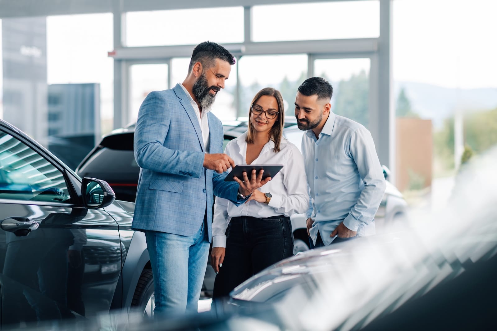 salon sprzedaży nowe auto kupujący