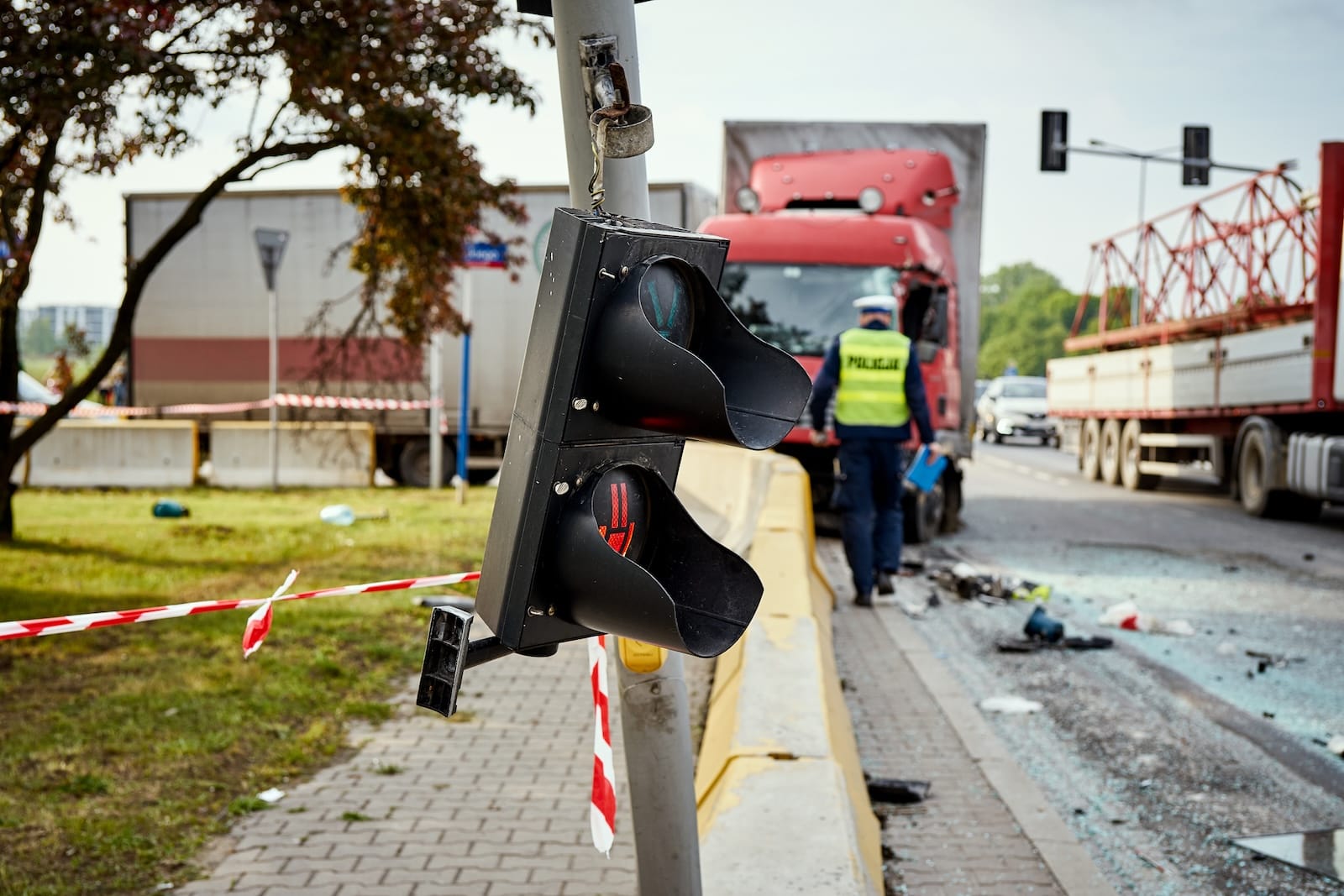 wypadek ciężarówka