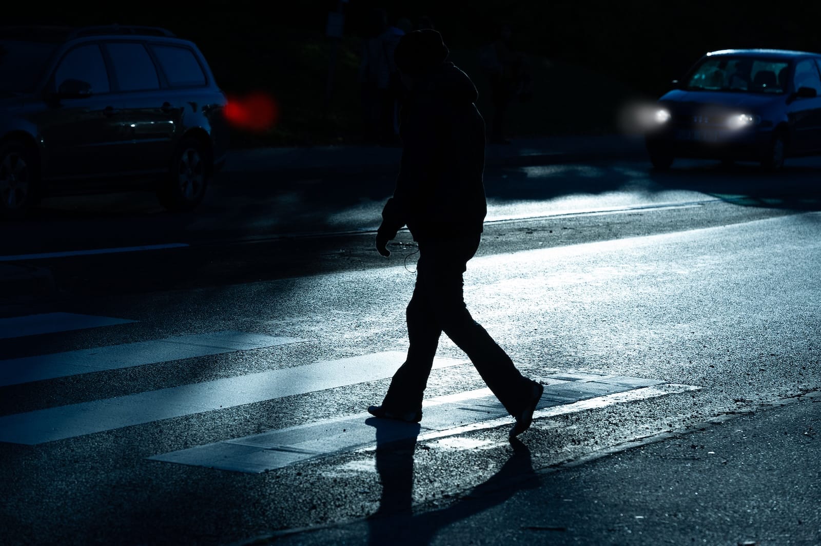 przejście noc jesień