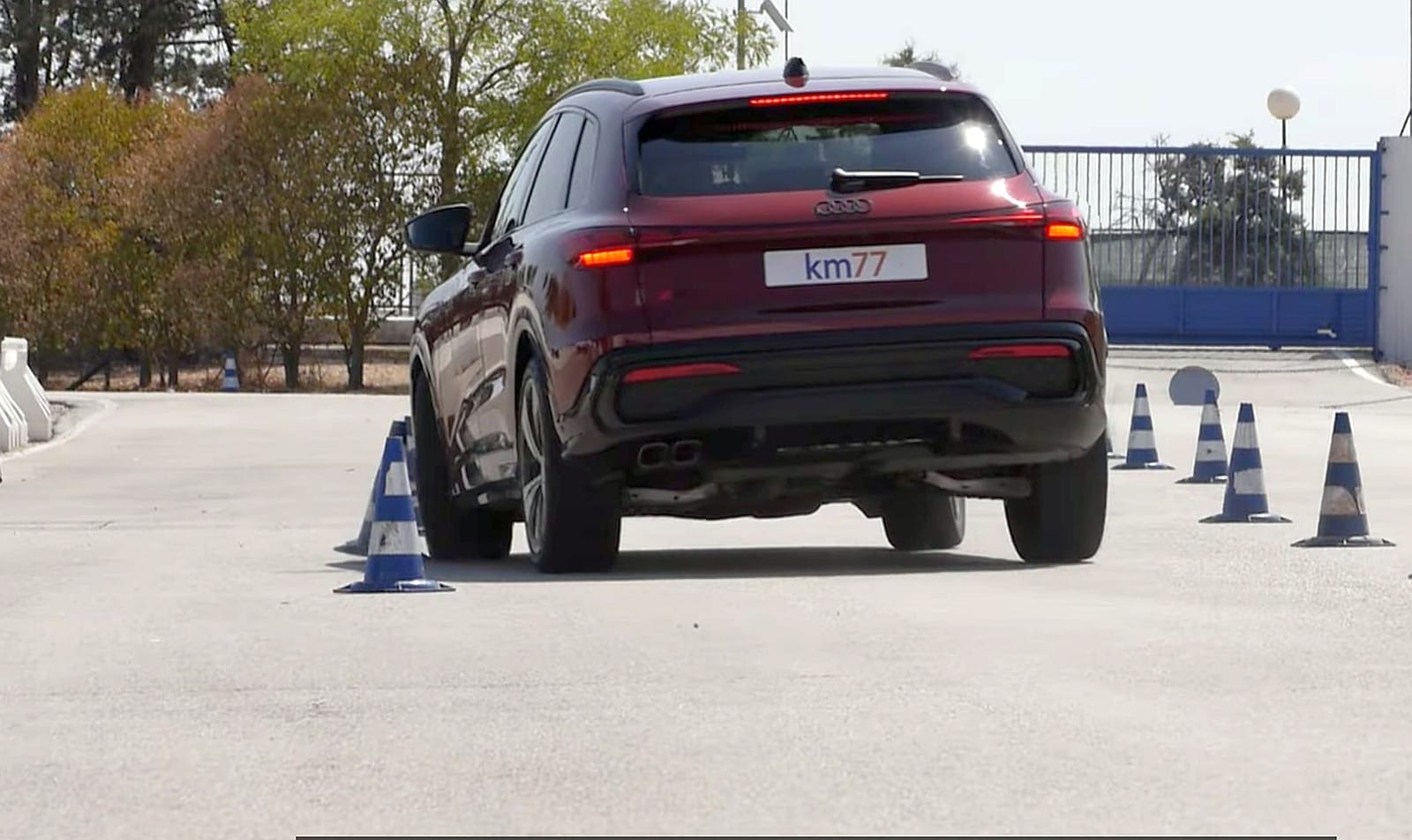 Audi Q5 test łosia