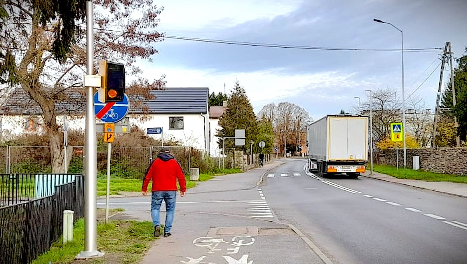 fotoradar Kołbaskowo (woj. zachodniopomorskie) DK13.