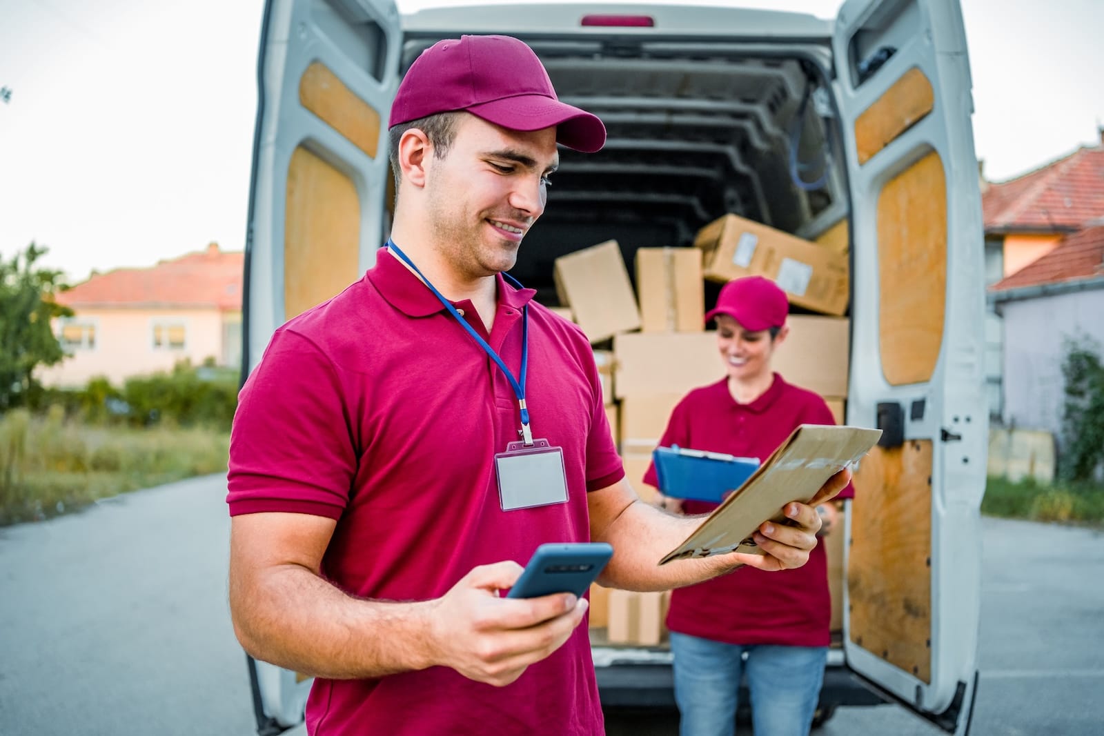 kierowca auto dostawcze kurier