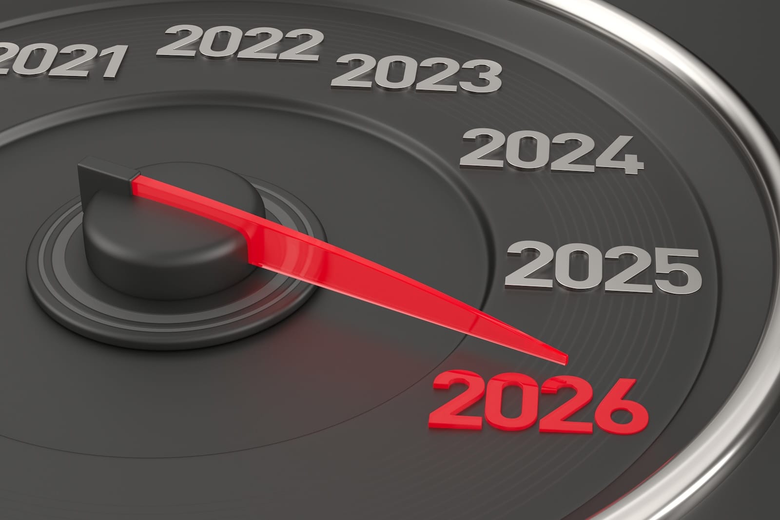 Rok 2026 prędkościomierz