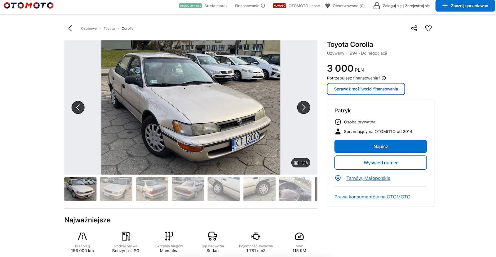 Toyota z LPG