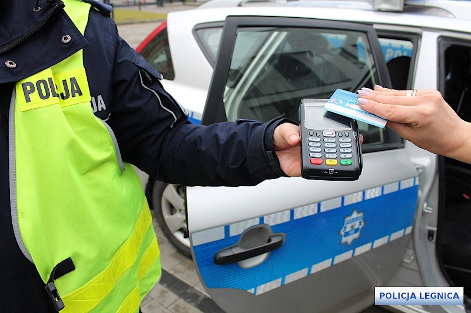 terminal pos radiowóz karta