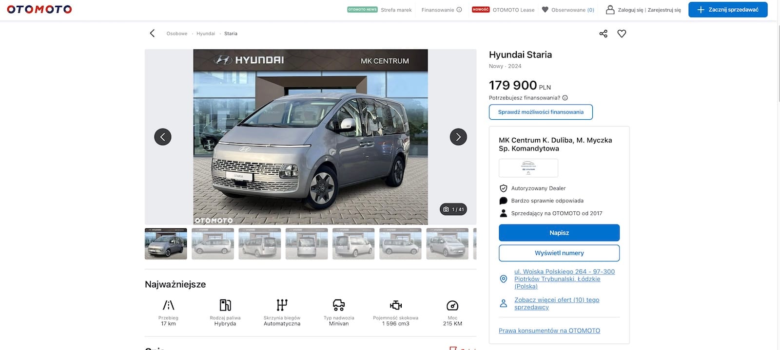 Hyundai Staria