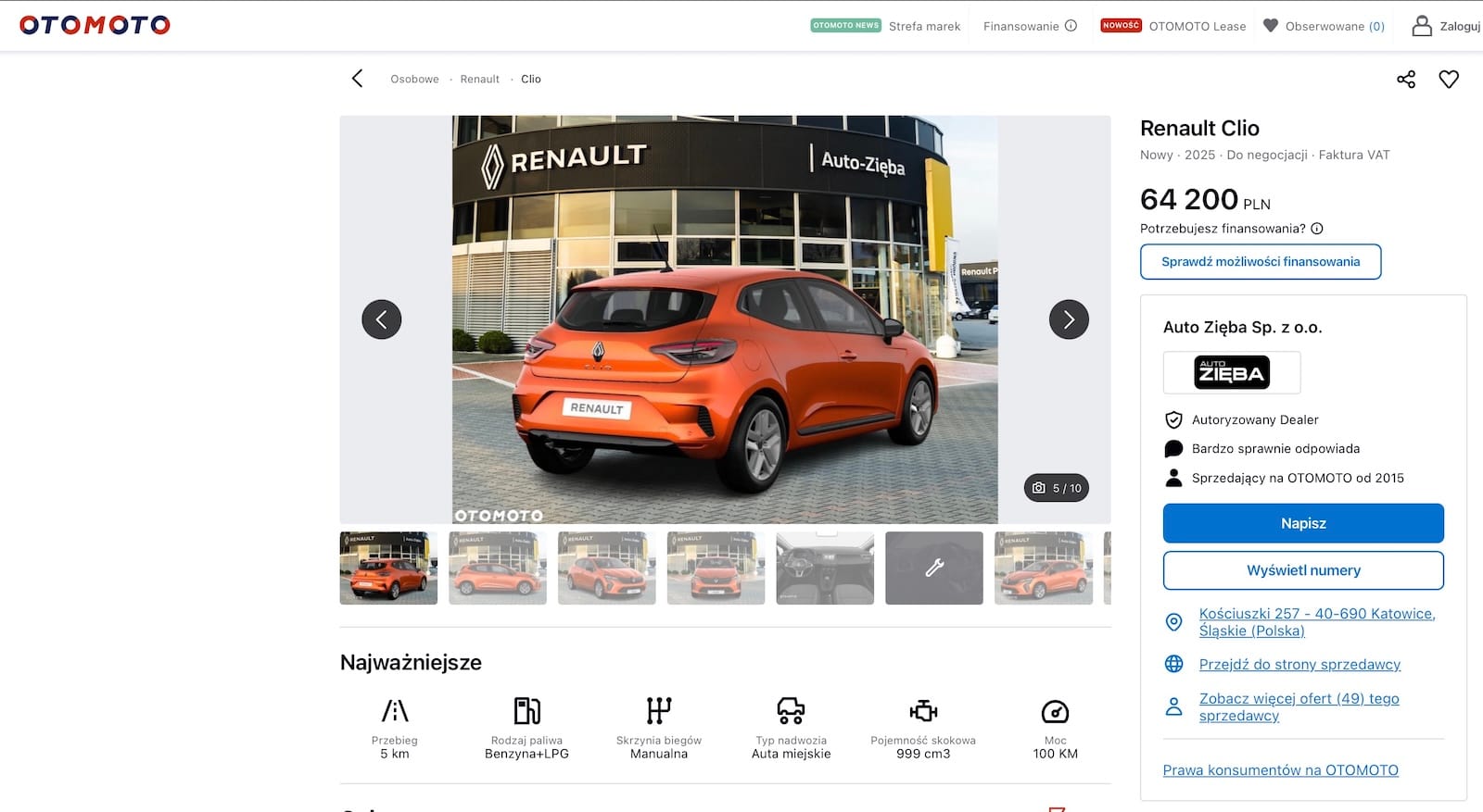 Clio 5 nowe