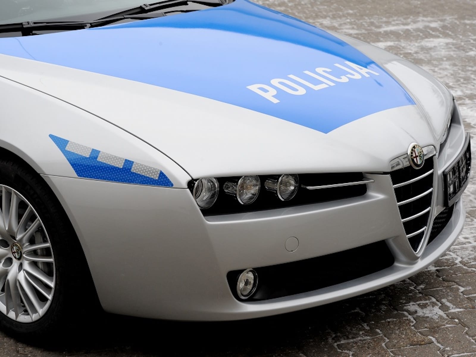 policyjna Alfa Romeo 159