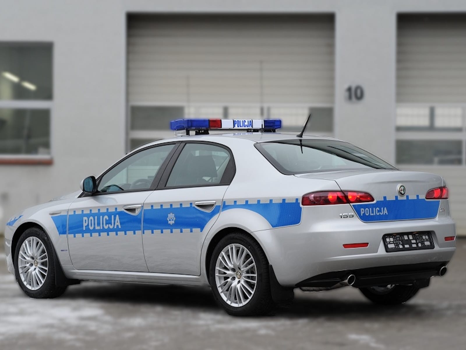policyjna Alfa Romeo 159
