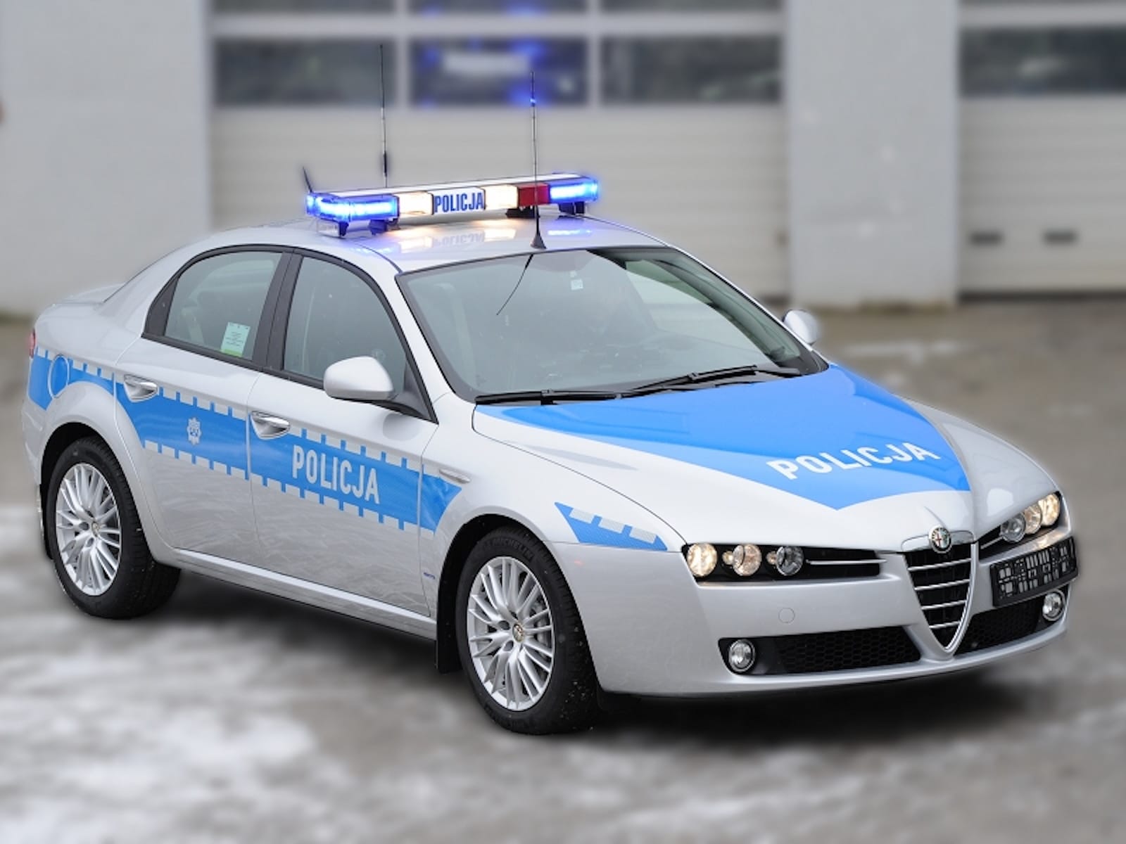 policyjna Alfa Romeo 159