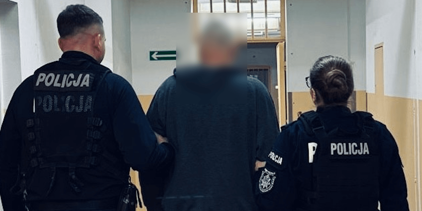 kierowca zatrzymany kajdanki sąd