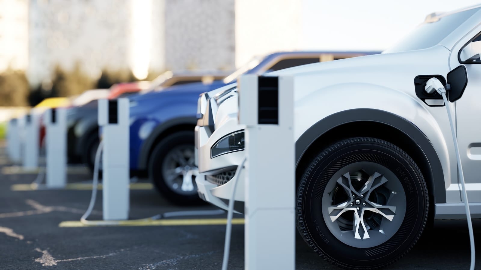 auta elektryczne EV ładowanie