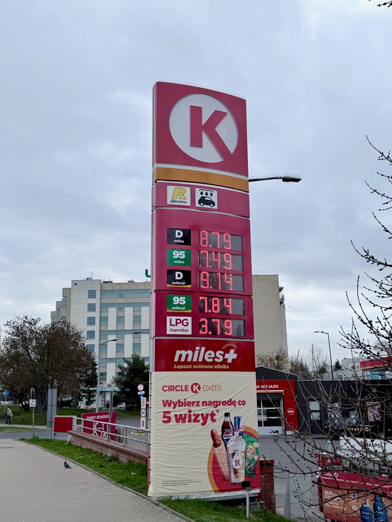 stacja paliw circle K