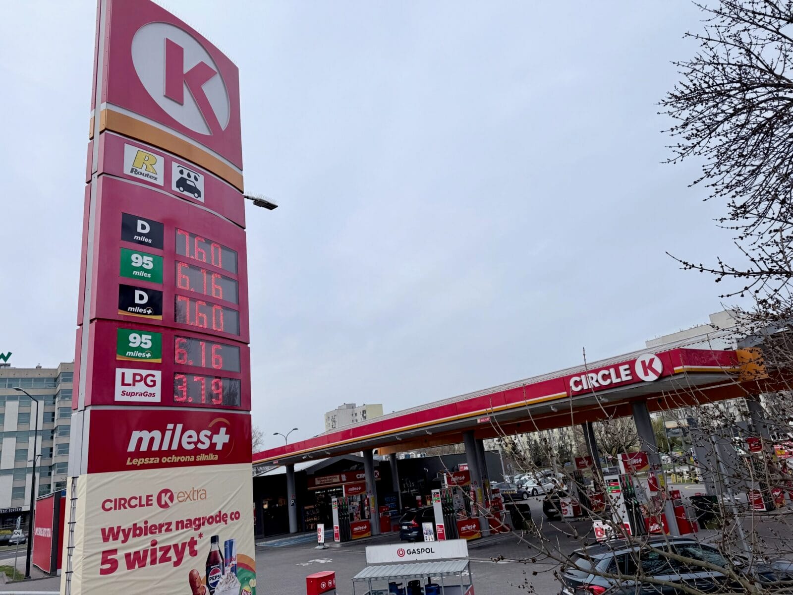 stacja paliw circle K