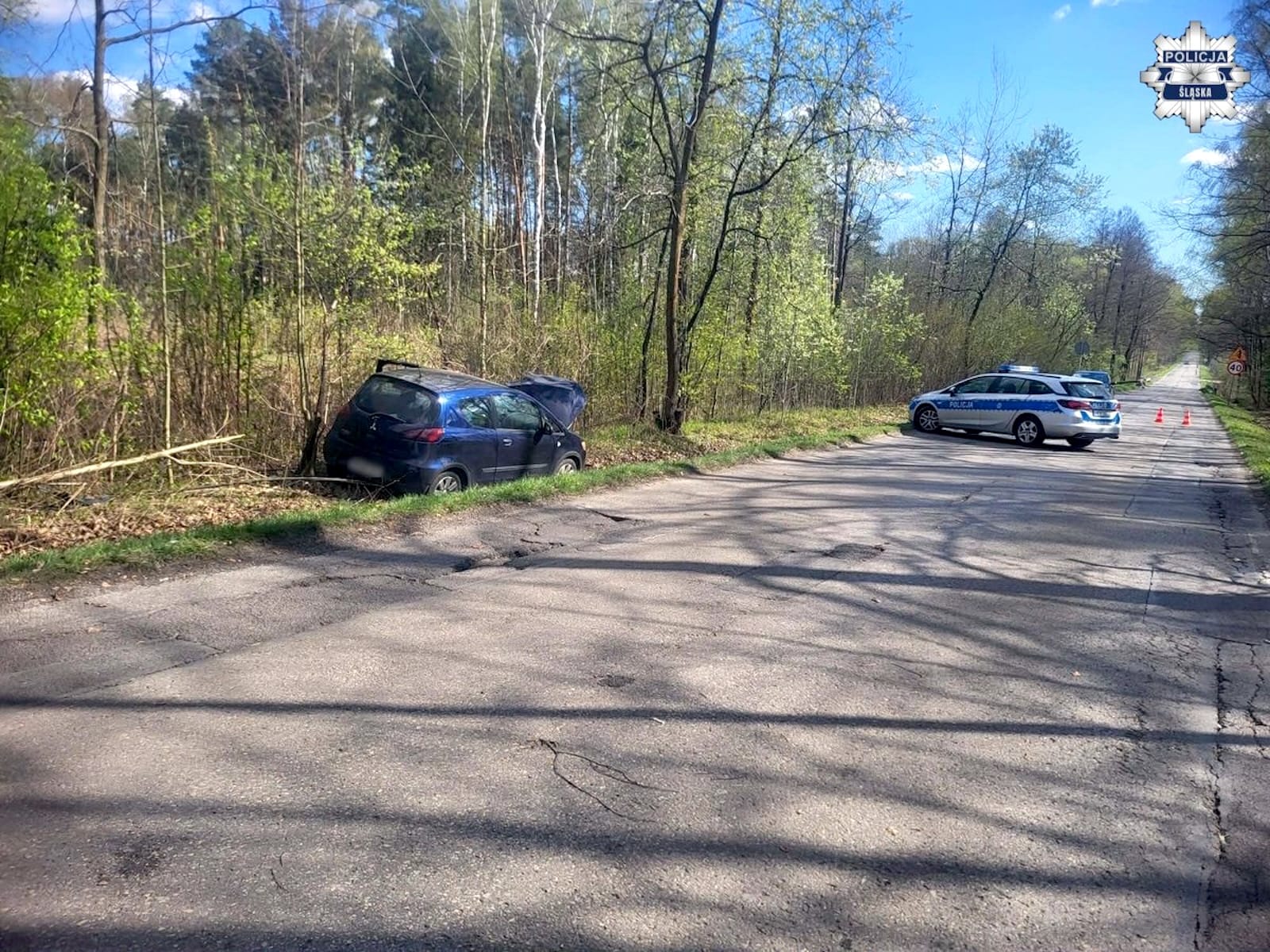 wypadek poseł Litewka samochód