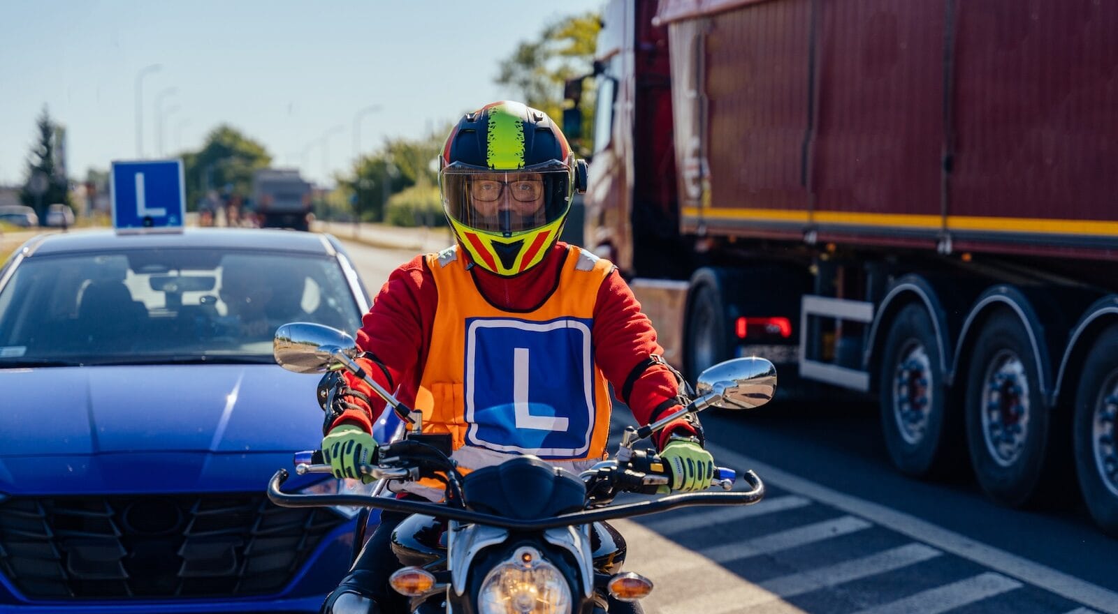 nauka jazdy egzamin motocykl motorower