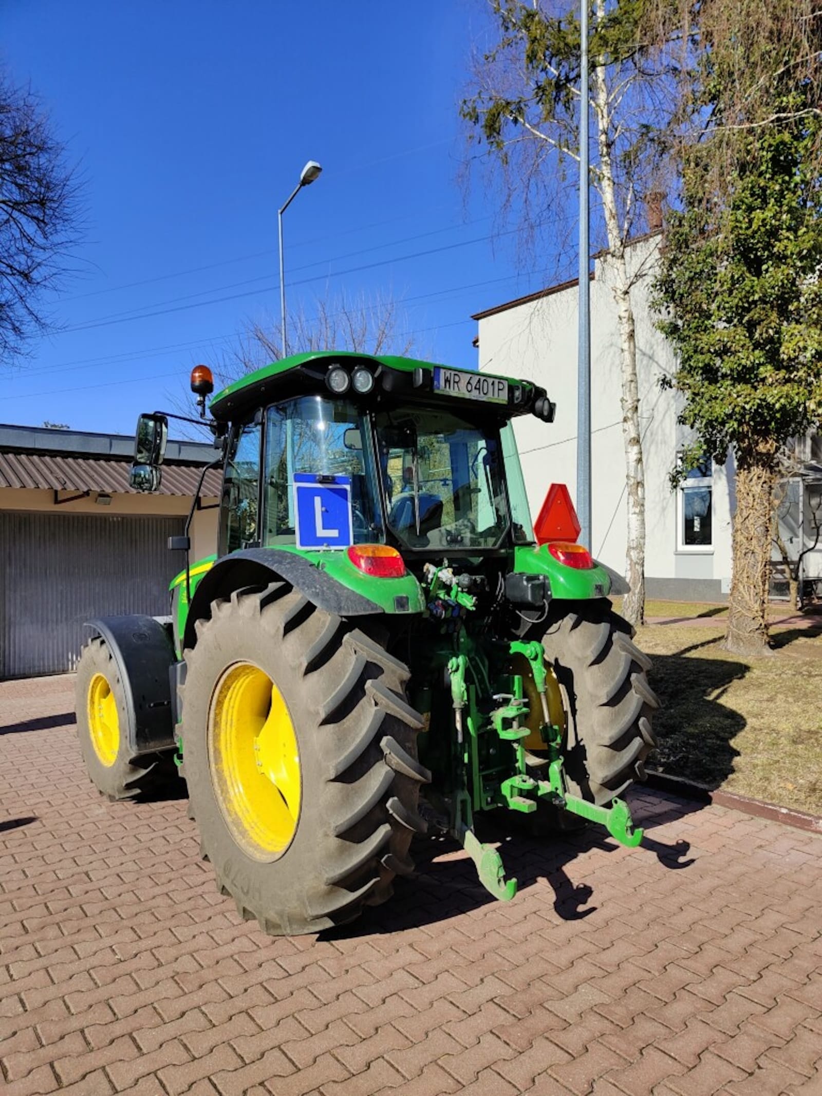 ciągnik rolniczy pojazd egzaminacyjny