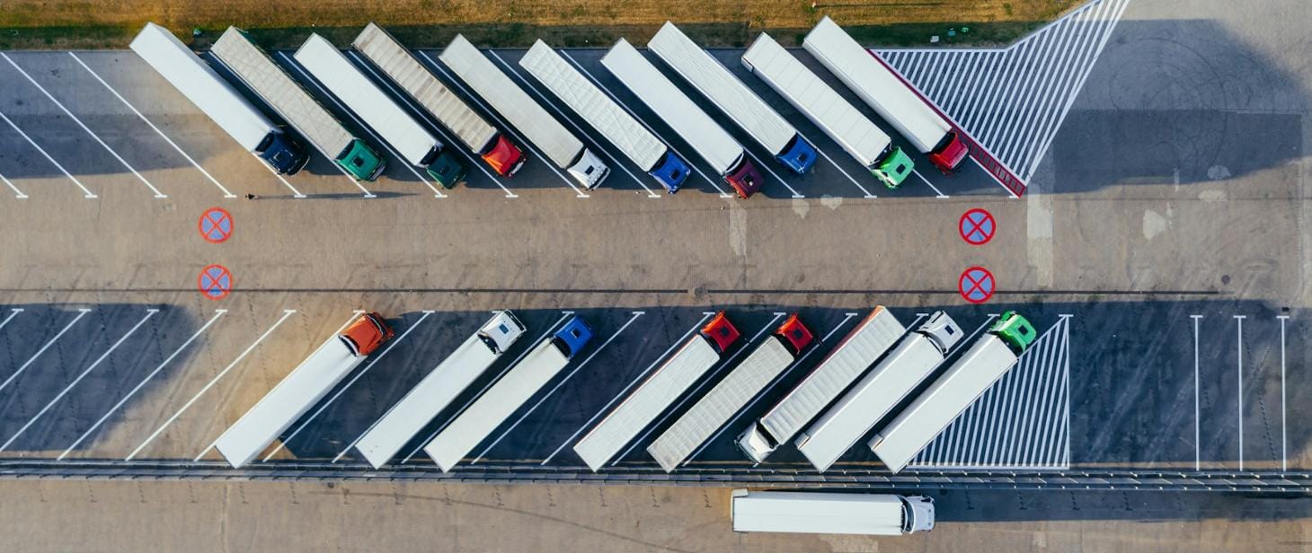 parking ciężarówki
